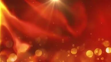 通用党政军警颁奖晚会红绸背景篇章标题AE视频的预览图